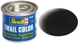 Peinture émail synthétique Revell Noir mat 08