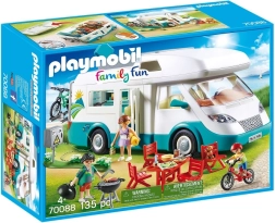 Set de figurines Family Fun camping-car familial