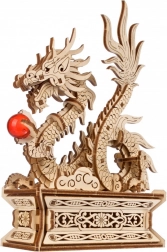 UGEARS Dragon – Puzzle mécanique 3D en bois avec compartiment secret