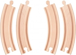 Courbes ferroviaires – longues (4 pcs)