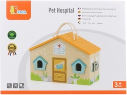 Clinique vétérinaire en bois VIGA Jouet