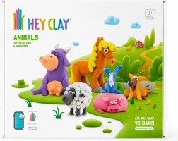 Hey Clay Animaux – pâte à modeler créative en mousse pour enfants 3+