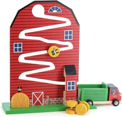 Vilac Labyrinthe en bois Ferme Récolte