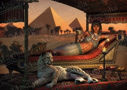 Magnolia puzzle Dîner aux pyramides 1000 pièces