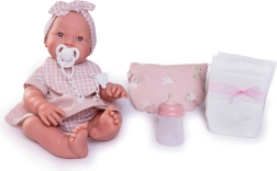 Poupée réaliste MIA clignotante et qui fait pipi 42 cm par ANTONIO JUAN