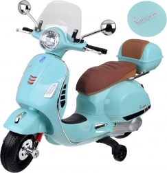 Trottinette électrique pour enfants Vespa GTS Super à batterie – bleu