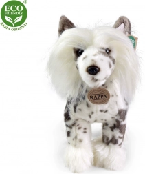 Rappa chien en peluche Chinois à houppe debout 25 cm écologique