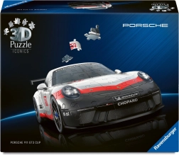 Puzzle 3D Porsche 911 GT3 Cup avec roues fonctionnelles