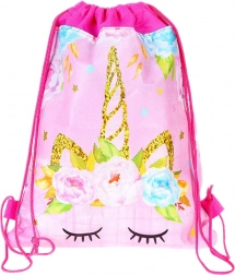 Sac d’école Licorne rose 35x27 cm