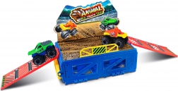 Piste de monster truck avec 2 voitures