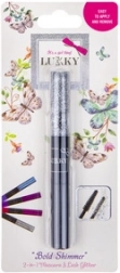 Mascara et paillettes pour cils 2 en 1 Lukky