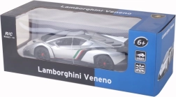 Voiture RC Lamborghini Veneno 1:14 argentée ou verte