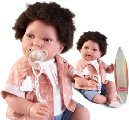 Poupée Antonio Juan Pipo avec cheveux réalistes