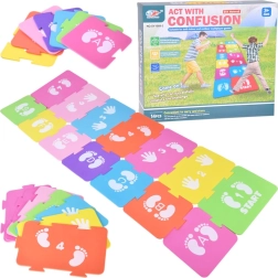 Jeu de mouvement avec puzzles en mousse – parcours d’action pour enfants