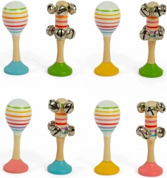 Bigjigs Toys ensemble maracas et grelots