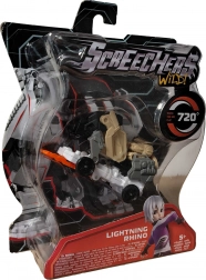 Screechers Wild véhicule transformable Lightning Rhino rhinocéros