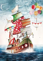 Puzzle Navire libre 1000 pièces MAGNOLIA