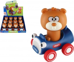 Ourson Presse et Va en plastique