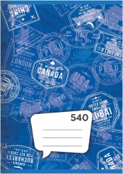 cahier A5, 40 feuilles – vierge