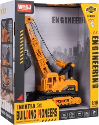 Grue à chenilles interactive 1:16 avec lumières et sons