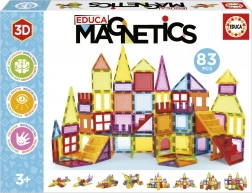 Jeu de construction magnétique Educa 83 pièces
