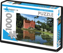 Puzzle Château Červená Lhota 1000 pièces Édition touristique
