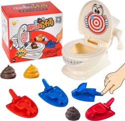 Jeu d’adresse Catapulte de toilettes avec caca