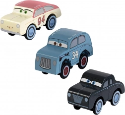 KidKraft Disney Cars – Ensemble de 3 voitures de course en bois