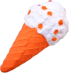 Cornet de glace squishy antistress en mousse jumbo