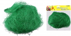 Herbe décorative verte