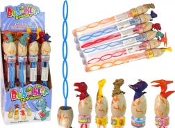 Bublifuk avec motif dinosaures 34 cm – couleurs assorties