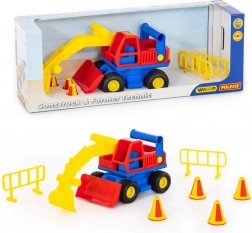 Mega pelleteuse ConsTruck avec pneus en caoutchouc de WADER