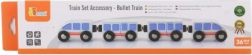 Train à grande vitesse en bois pour circuit de train en bois, 29 cm