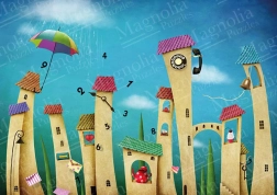 Puzzle Ville Dansante 1000 pièces