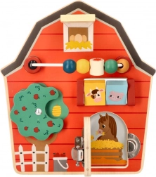 Tableau d’activité en bois Grange