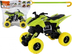 Quad enfant XC avec roues en caoutchouc, vert