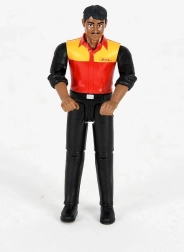Bruder figurine de chauffeur DHL