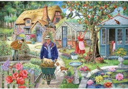 Puzzle Dans le jardin 1000 pièces