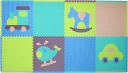 Puzzle en mousse jouets pour garçons avec bordures