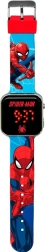 Montre LED avec calendrier Spiderman