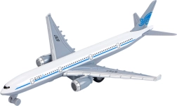 avion de ligne en métal/plastique 19 cm à rétrofriction