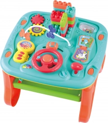 Table d’activités double face pour enfants 37 cm
