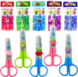 Ciseaux scolaires ambidextres avec étui de protection 12 cm