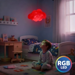 Lampe nuage magique avec 16 LED RGB