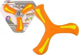 Disque volant boomerang orange pour enfants