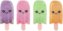 Jouet sensoriel antistress à presser « glace » avec paillettes 14 cm