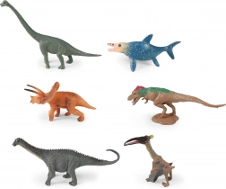 Set de dinosaures dans une boîte en plastique – 6 pcs