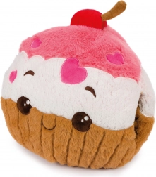 Coussin en peluche chaleureux Cozy Noxxiez cupcake 3 en 1