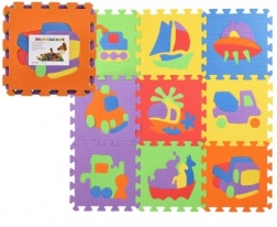 Puzzle en mousse véhicules 27 × 27