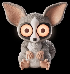 Lampe LED avec motif loris à oreilles